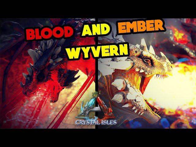 3 BEST CREATURES TO STEAL BLOOD/EMBER CRYSTAL WYVERN EGGS AND RISE THEM - Ark Crystal Isles