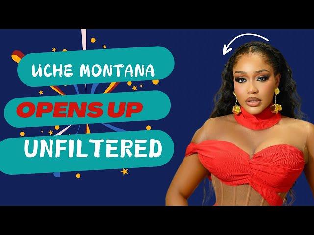 Another UNFILTERED CONVERSATION WITH UCHE MONTAN #unfiltered #uchemontana #trending #love 