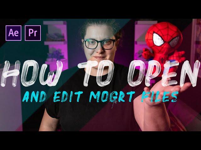 HOW TO OPEN & EDIT MOTION GRAPHICS TEMPLATES