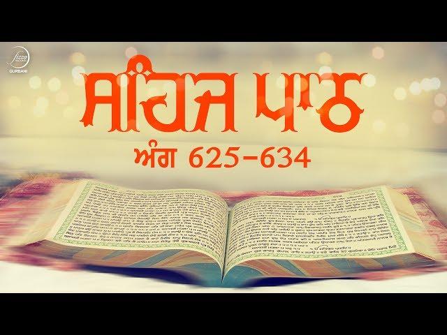 Sehaj Path Ang 625 To 634 | Bhai Sarwan Singh | Fizza Records Gurbani