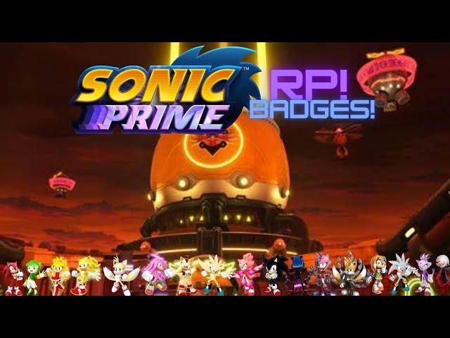 Sonic Prime RP All Badges!