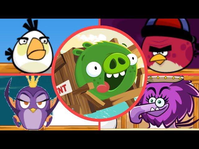 Angry Birds Maker Bad Piggies 3 - All Bosses (Luta dos Bosses)