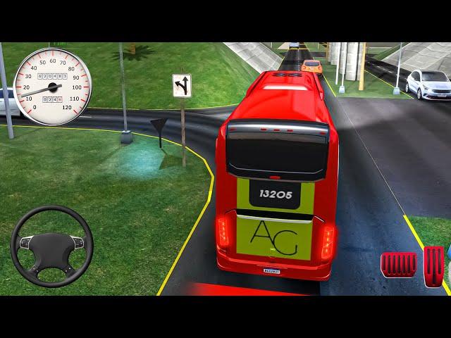 City Coach Bus Driving Simulator - Passenger Transport Driver 3D - Android Gameplay