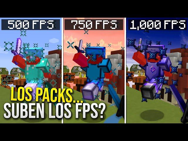 ¿EN VERDAD LOS PACKS de TEXTURAS SUBEN LOS FPS?