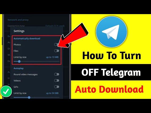 how to stop telegram auto download problem 2025 || telegram auto download off kaise kare