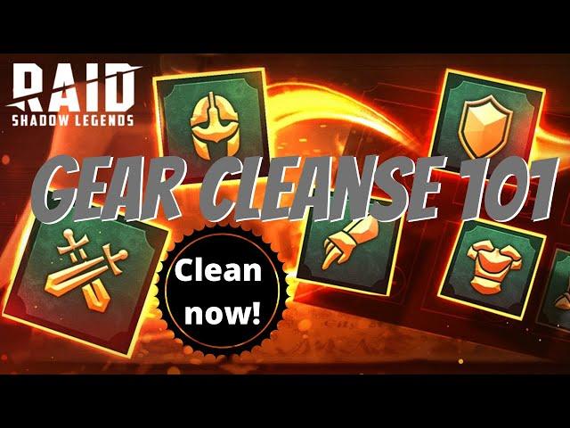 Gear Cleansing 101 | EASY TIPS!  Raid: Shadow Legends