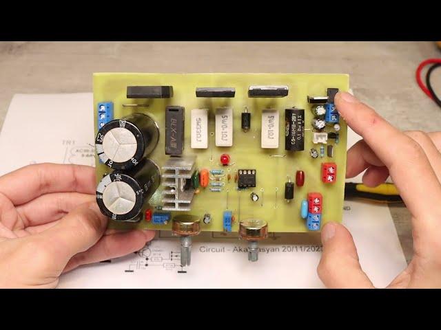 Лабораторный блок питания 0-30В/0-5А на LM317