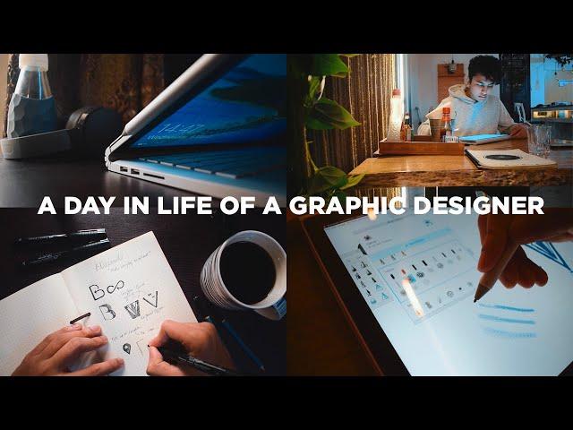 A Day in Life of a Graphic Designer.