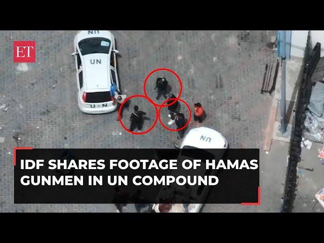 Gaza War Day 222: IDF drone footage shows Hamas gunmen inside UNRWA logistics centre in Rafah