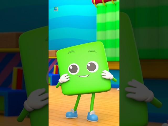 Música de Formas para Crianças #Shorts #Music #Kids #Cartoon #Video #ShapesSong