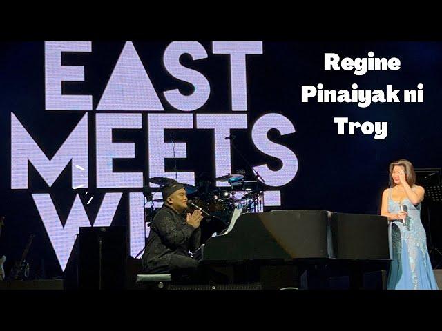 Regine Velasquez got Emotional with Troy Laureta | East Meets West Concert
