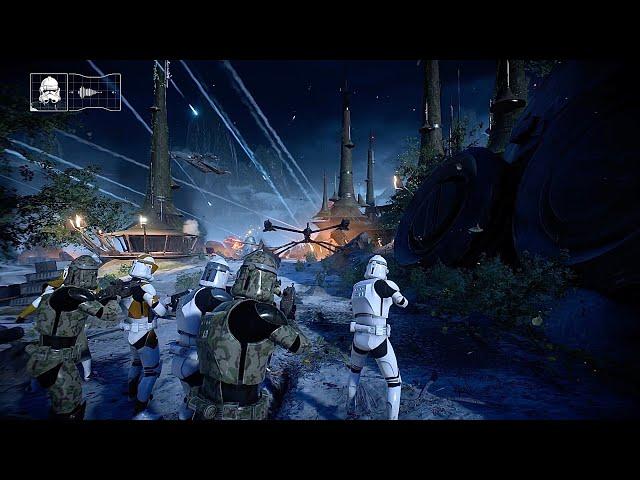 Star Wars Battlefront 2: Galactic Assault Gameplay (No Commentary)