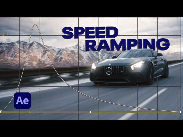 Learn smooth easy speed ramp in after effects