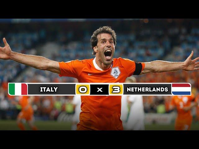 Netherlands  ×  Italy | 3 × 0 | HIGHLIGHTS | All Goals | Euro 2008