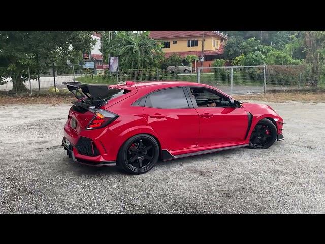 Honda Civic FK8 Type R Vtec Turbo Exhaust Sound 