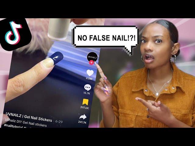 Testing Viral TikTok nail stickers