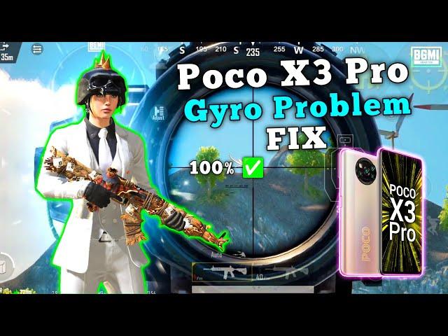 Poco X3 Pro Gyroscope Problem Fix | Poco X3 Pro Gyroscope Delay Problem Fix | Bgmi Gyro Delay Fix