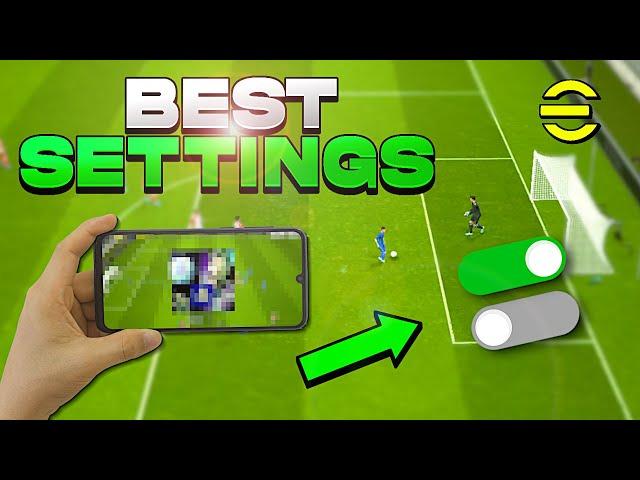 Turn These Settings On Right Now!!! | eFootball 2024 Mobile