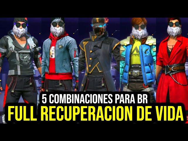 5 COMBINACIONES FULL RECUPERACIÓN DE VIDA PARA BR 🩸| SHADOWGAMES