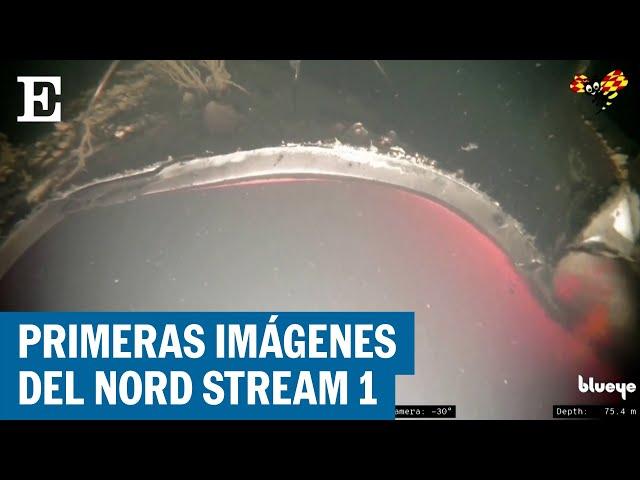 NordStream: Primeras imágenes submarinas del sabotaje al gasoducto ruso | El País