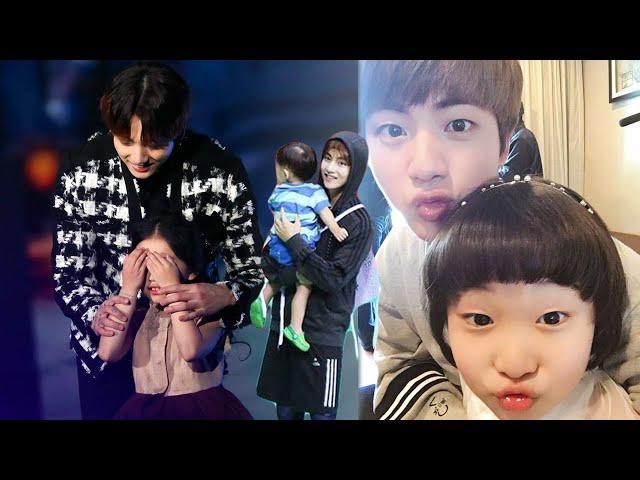 BTS Moments With BABIES [mostly taehyung]