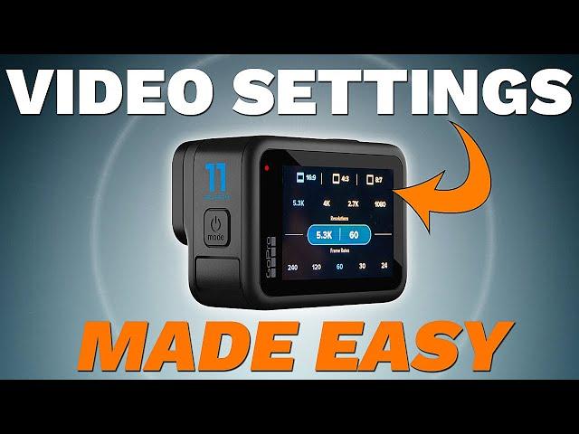 GoPro Hero 11 | Video Settings Fully explained