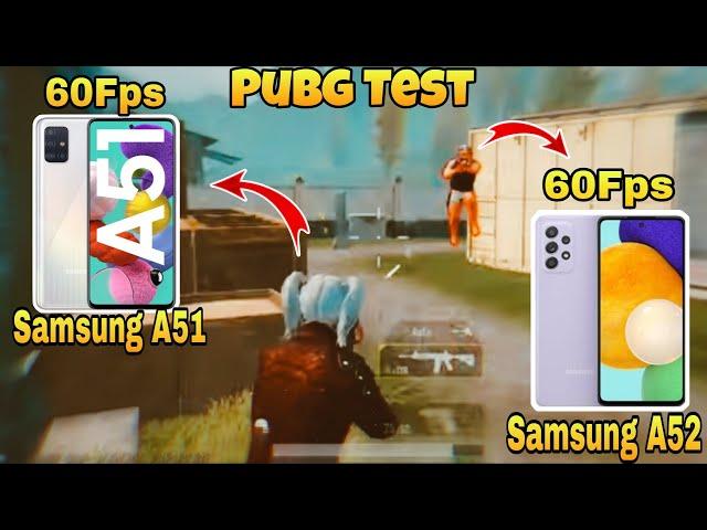 Samsung Galaxy A51 Vs Samsung Galaxy A52 Pubg TDM Test 2024 / Lenzz Gaming