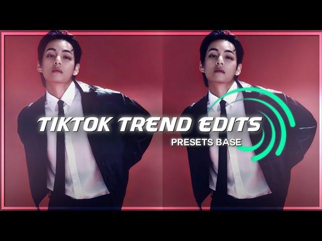 "Tiktok Trend Edits Presets Base (QR Code)"#kpopedit