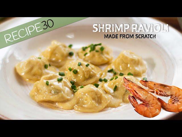 These shrimp ravioli will make you think you’re in a Michelin star restaurant