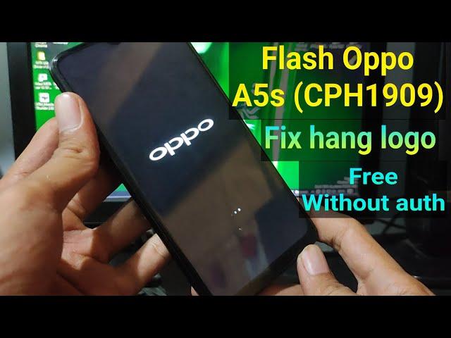 Flash Oppo A5s (CPH1909) Via Sp flashtool