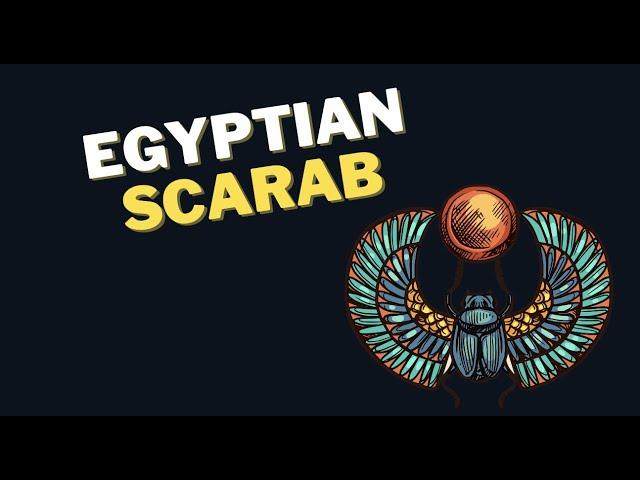 EGYPTIAN SCARAB - ANCIENT EGYPT SYMBOL ANALYSIS #history #symbols