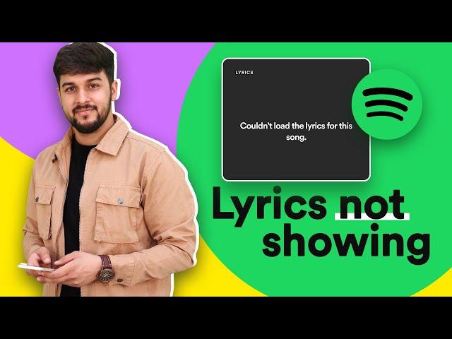Spotify Lyrics Not Working? Here’s How to Solve It