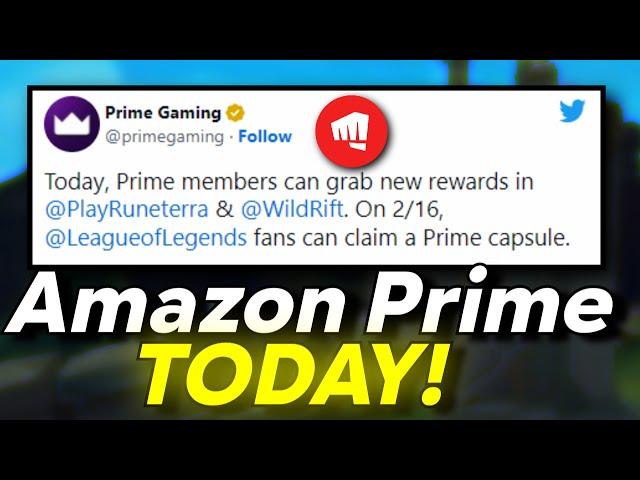 Riot is giving PRIME CAPSULES - League of Legends