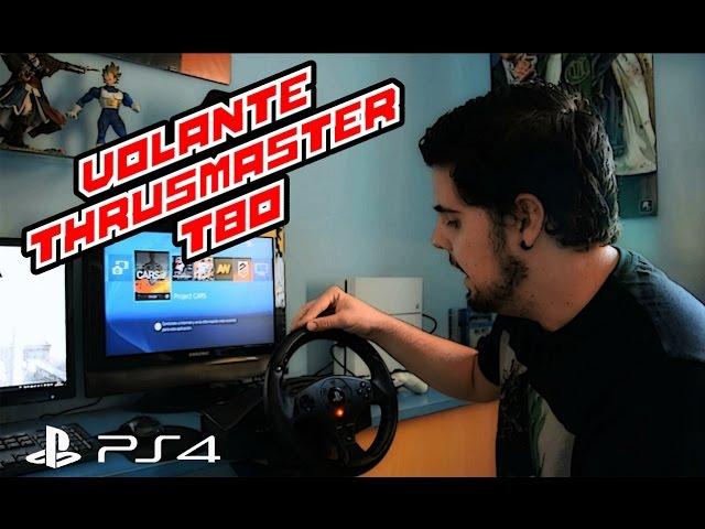 Review Volante Thrustmaster T80 + Carrera F1 Project CARS (PS4) | Vlog Gamer
