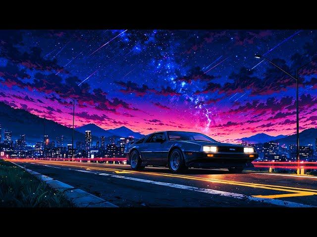 Retro Night Drive  | Ultimate Synthwave Mix for Deep Focus & Chill