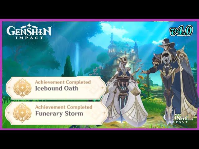 Funerary Storm | Icebound Oath | Hidden Achievement | v4.0 Guide | Genshin Impact