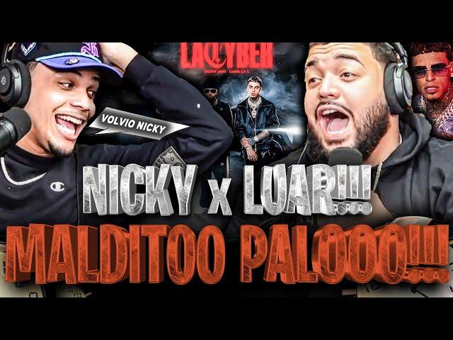 REACCIONAMOS a NICKY JAM y LUAR “LA CYBER” NOS LLEVO A 2015… PALOOOOOOO!!!!!