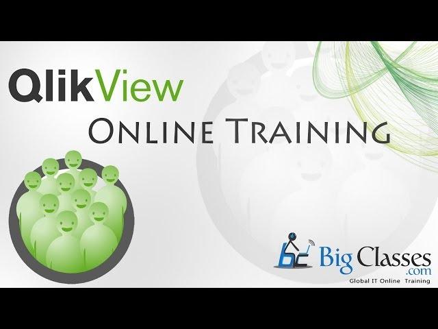 Qlikview Online Training - Qlikview Video Tutorials - BigClasses