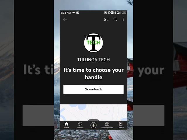how to choose youtube handle || youtube handle kaise banaye ||