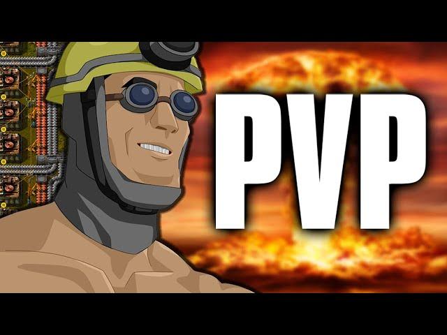 Factorio Professional Annihilates 3 Morons in PVP