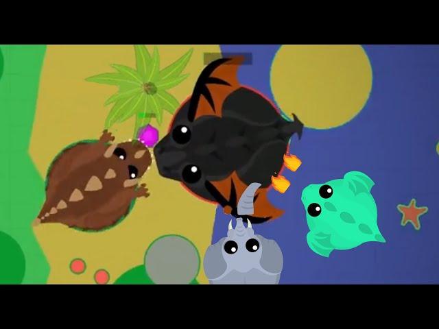 mope.io/ Killing Black Dragon with ability apex Animals