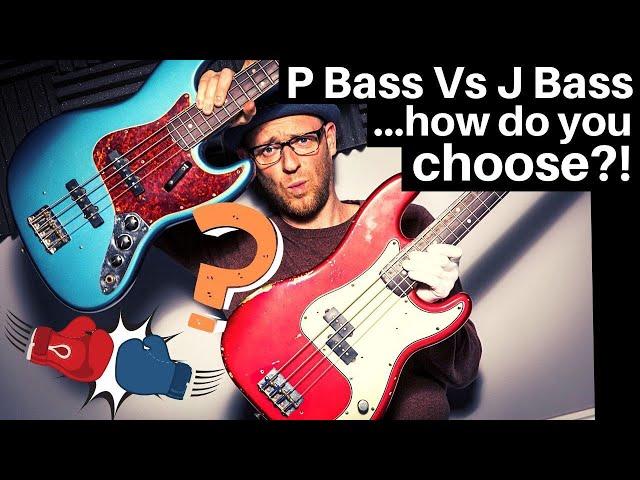 P Bass Vs J Bass (the ultimate battle)