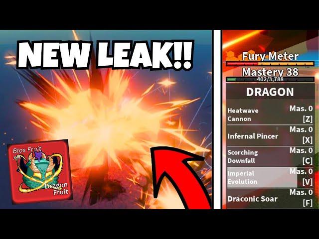 NEW Dragon V2 Rework Update Leak is HERE! New Skills Leak (Blox Fruits)