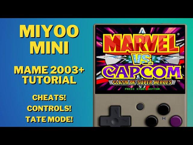 Arcade Games on the Miyoo Mini | MAME 2003 Plus Tutorial | Cheats, Tate Mode, Control Customisation