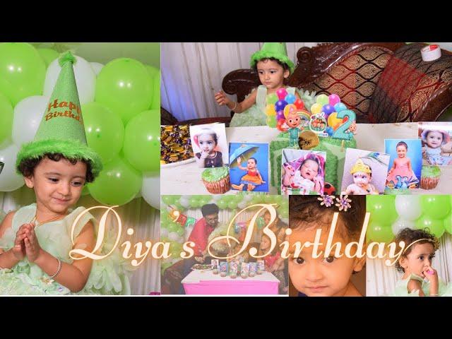 Diya's Birthday -2 Years