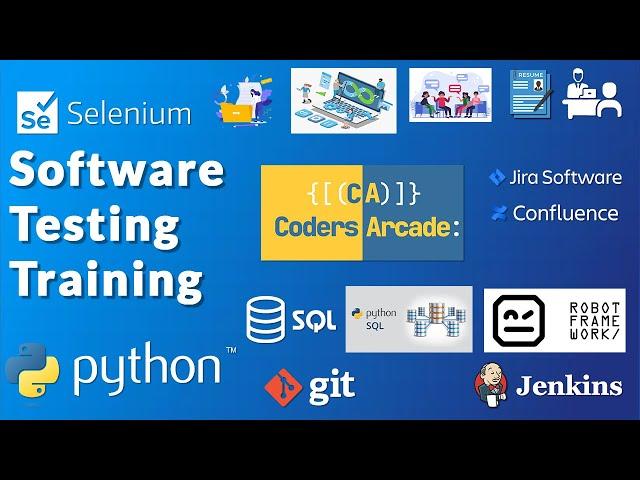 Software Testing Training with Python || Coders Arcade