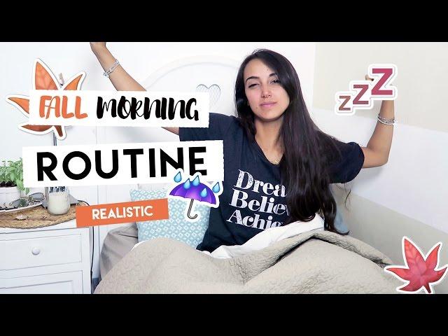 FALL MORNING ROUTINE (ʀᴇᴀʟɪsᴛɪᴄᴀ) || Julie Demar