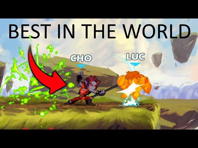 1v1 vs THE BEST MORPH PLAYER IN THE WORLD • Brawlhalla Gameplay