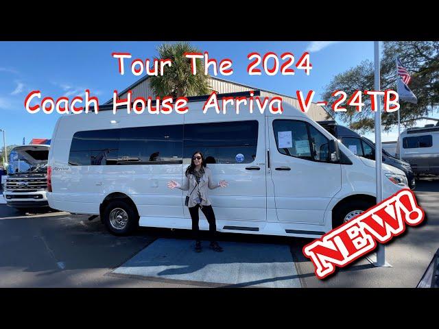 Tour The 2024 Coach House Arriva V-24TB B-Class RV Built On The Mercedes Chassis