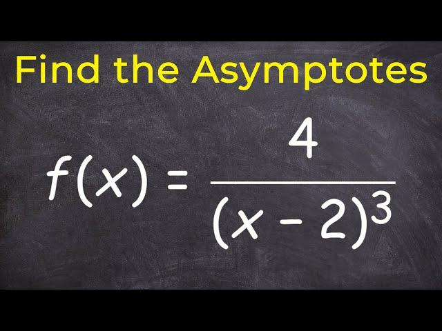 Find the vertical and horizontal asymptotes